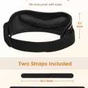 Knee Brace - 2Pack Adjustable Compression Brace with V-shaped Support Strip for Men Women Patella Band for Meniscus Injury Arthritis Pain Joint Support Strap for Workout, Pink