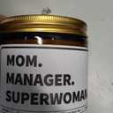 Manager Gifts for Women - Lavender Vanilla Scented Soy Wax Candle - Manager Appreciation Gift for Boss Lady, Empowering Boss Gifts for Birthday, Farewell, Thank You, New Job, Office Managers