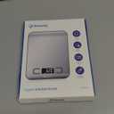 Etekcity Food Kitchen Scale, Digital Grams and Ounces for Weight Loss, Baking, Cooking, Keto and Meal Prep, LCD Display, Medium, 304 Stainless Steel