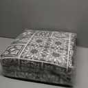 Asuexpect 3 Piece Grey Patchwork Bedspread Sets King Size, Boho Reversible Jacquard Bedding Set for All Season, Soft Lightweight Comforter Bedspread Coverlet Set (106''x96'') with 2 Shams