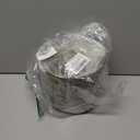 12 Pcs Plastic Ash Trays, Large Round 6.8" Vintage Ashtray Sets for Smokers Outdoor Indoor Home Office Patio Bar Restaurant Tabletop (Black)