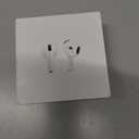 Apple AirPods 4 Wireless Earbuds, Bluetooth Headphones, Personalized Spatial Audio, Sweat and Water Resistant, USB-C Charging Case, H2 Chip, Up to 30 Hours of Battery Life, Effortless Setup for iPhone