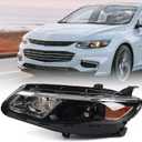 for Chevy Malibu Headlight Assembly 2016 2017 2018 Replacement Chevrolet Head Light Halogen Headlamp Left Driver Side 23350425