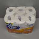 Scott ComfortPlus Toilet Paper, 12 Double Rolls, 231 Sheets per Roll, Septic-Safe, 1-Ply Toilet Tissue