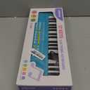 Keyboard Piano for Kids, BIGFUN 37 Keys Toddler Piano Multifunction Music Educational Instrument Toy, Electronic Kids Keyboard for 37 Year Old Girls and Boys (Blue)