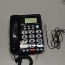 Corded Landline Telephone with Caller Identity and Large Display Convenient Communication Solution for Home and Office 