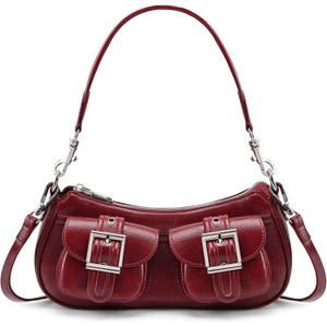 Punk Shoulder Purse for Women Vintage Goth Trendy Crossbody Bag