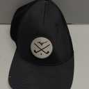 Mizuno Unisex Crossed Clubs Meshback Golf Hat, One Size