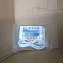 LED Glowing Ball Light, 8-Inch Cordless 16 Color Changing and 4 Light Modes Kids Night Light, Rechargeable & Dimmable Mood Lamp with Remote Control, Perfect for Home Patio Yard Accent Decor