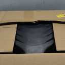 Plastic Extra Wide Suit Hangers, Pack of 15, Width: 17.7",Notched Shoulders & Metal Hooks, Black