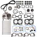 Head Gasket Set with Timing Belt Kit 2.5L, for Subaru Forester/Impreza/Legacy/Outback 2006-2011#OE TCKWP304A WP304K1C TKF006 TKF-006 AWK1309 HS26415PT-1(86pcs)