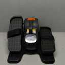 Under Desk Elliptical Machine, Model: JF-J-18, Orange