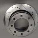 POWERSTOP Drilled Slotted Rotor Rh