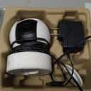 Kasa 1080p Indoor Pan/Tilt Wired Security Camera - Works as a Baby & Pet Monitor, Motion Detection & Tracking, 2-Way Audio, Night Vision, Subscription-Free Local Storage or Optional Cloud, EC70 (White)