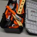 Christmas & Birthday Gifts for Boys Ages 3 4, 5 6, Kids Tool Set with Portable Tool Box & Electronic Toy Drill, Toddler Tool Set, Tool Play Toys Construction Tools for Kids