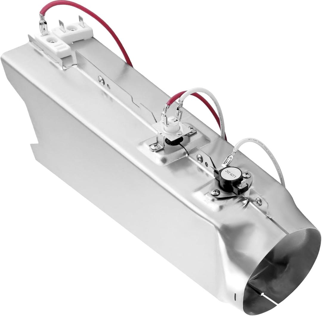 5301EL1001H Dryer Heating Element fit for LG.TROMM,Heater Assembly 5301EL1001H fit for Kenmore Elite 79680272900 3 Prong Thermostat 6931EL3001F DLEX7177WM DLE5977W DLE2516W DLE0442W prime&swift, Heater 5301el1001h With 3 Prongs Thermostat