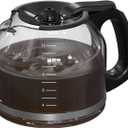 12-Cup Coffee Pot Replacement Compatible with Mr. Coffee Coffee Maker Model 6102, 6970, 6972, DW13, BVSB-TGX23, BVSB-TGX24, BVSBJWX, BVSBEHX, BVSBWD and BVSBSJX series