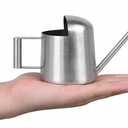 IMEEA Mini Watering Can for Succulents & Bonsai Tiny Stainless Steel Indoor Plant Watering Can with Long Spout for Small Desk Plants, 11oz/300ml