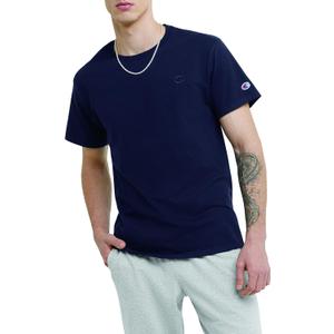 Champion Mens Classic T-shirt, Everyday Tee For Men, Comfortable Soft (Reg. Or Big & Tall), Navy, Medium US