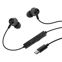 Helix Active Noise Cancelling USB C Earbuds - Black