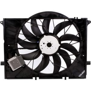 220-500-02-93 Engine Radiator Cooling Fan for Mercedes-Benz S350 S430 S500 S55 AMG S600 S65 AMG SL55 AMG SL600 SL63 AMG SL65 AMG CL500 CL55 AMG CL600 CL65 AMG, 220-500-01-93