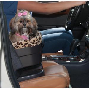 Pet Gear Booster Seat for Dogs/Cats, Removable Washable Comfort Pillow + Liner, Safety Tethers Included, Installs in Seconds, No Tools Required, 2 Colors