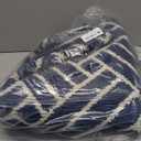 OLANLY Indoor Door Mat, 48x32 Inch, Dirt Resistant and Absorbent, Non-Slip Rubber Backing Floor Mats, Easy Clean Low-Profile Doormat for Entryway, Front Door, and Inside Entrance, Navy