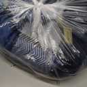 Pavilia Blue Navy Plaid Sherpa Throw Blanket for Couch, Plush Flannel Fleece, Soft Fuzzy Cabin for Sofa Bed, Warm Cozy Winter Gift, 50x60