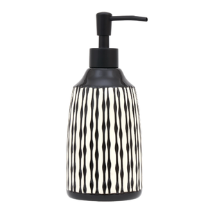 Ceramic Soap Dispenser 17oz. Hand Dish Soap Dispensers with Pump for Bathroom Kitchen Sink Countertop, Multicolor, Pack Of 2