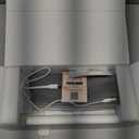 Portable Printer Wireless for Travel  Inkless Thermal Printer, Supports 8.5x11 Inch Thermal Paper, Bluetooth Compatible with iOS/Android/Laptop, Includes 2 Rolls + 10 Sheets Paper Kit (black)