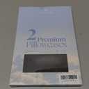 Silk Pillowcase for Hair and Skin,Soft,Breathable and Sliky 100% Queen Silk Pillow Case Set of 2,Both Sides Natural Mulberry Silk Pillowcases with Hidden Zipper(Queen Size 20"X 30",2pcs) (Black-2 Pack)