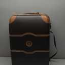 DELSEY PARIS Chatelet Air 2.0 Hardside Luggage with Spinner Wheels, Chocolate Brown, Checked-Large 28 Inch