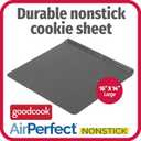 GoodCook AirPerfect Non-Stick Air Insulated 16 x 14 Cookie Sheet - Carbon Steel Cooking Pans, No Burn Insulation Bakeware, Cookie Sheets for Baking, Oven Pan Set