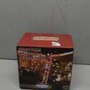 Joliyoou 10FT Christmas Inflatable Decorations, Giant Lighted Ladder Blowups Climbed with Reindeer, Santa, Snowman, C7 String Lights for Xmas Winter Holiday Roofs Trees Balconies Decor