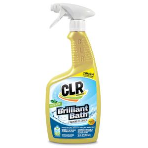 CLR Brilliant Bath, Fresh Scent Foaming Action Cleaner, Spray Bottle, 26 Fl Oz (Pack of 1) (Packaging May Vary)