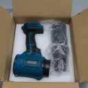 Cordless Mini Jet Dry Blower for Makita 18V Battery(NOT Included), Brushless Leaf Blowers 40000 RPM 475 MPH, Handheld Turbofan Air Blower w/Extended Nozzle for Lawn Care, Patio Cleaning, Dust