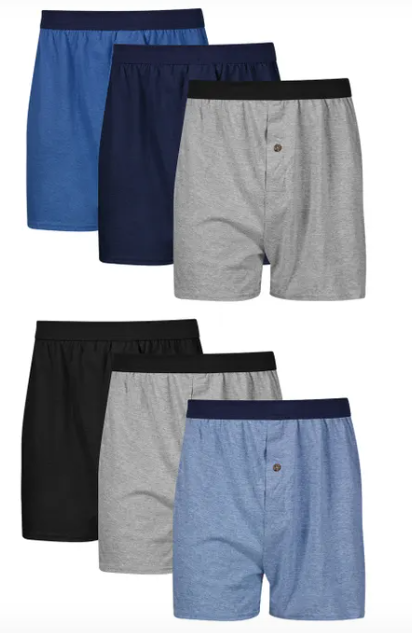Hanes mens Comfortsoft With Comfort Flex Waistband, Assorted 6 Pack, XLarge US