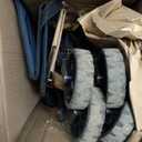Navy Blue Collapsible Wagon with Wheels, Portable Wagons Carts Foldable, Folding Wagon Cart for Groceries, Sports Garden Shopping Utility Wagon