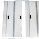 H2Pro Glass Canopy 2Piece Set for Marineland 55 Gallon Aquarium Fish Tank (Each Piece Measure 23 x 11.46 x 0.16in)