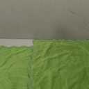 MONDAY MOOSE Decorative Throw Pillow Covers Cushion Cases, Set of 2 Soft Velvet Scalloped Wavy Edge Designs, Mix and Match for Home Decor, Pillow Inserts Not Included (Green/Light Green, 20x20 inch)  