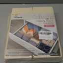 Criusia Drawer Organizer Clothes, 10 Pack Dresser Organizer for Baby Clothes, Underwear, Sock- Foldable Closet Organization and Storage Dividers Bins for Nursery, Bedroom (Beige)