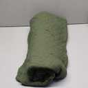 SunStyle Home Quilt Set Twin Olive Green Lightweight Comforter Bedspread Soft Reversible Coverlet for All Season 2pcs Army Green Durable Diamond Quilted Bedding Set (1 Quilt 1 Pillow Sham)(68"x86")