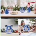 2 x White Elephant Gifts Energetic Elephant Emotional Support Funny Gifts Mini Elephant Cute and Funny White Elephant Gifts Suitable for Birthday Gag Gifts