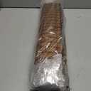LazBlinds Cordless Blackout Bamboo Roman Shades, 23x64, Penang Teak
