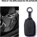 for Lexus Key Fob Cover Premium Suede Full Protection Key Shell Key Case Compatible with Lexus ES is GS NX LS RX RC 300h 350 200t 250 300 F 450h 460 600h Smart Key Fob Remote Key