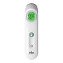 Braun Sensian Contact 5 Forehead Thermometer - Gentle Digital Thermometer with Professional Accuracy and Color Coded Temperature Guidance for All Ages, FSA and HSA Eligible (1 Count, Green,Yellow)