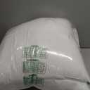 MIULEE Throw Pillows Inserts, Pack of 2 18x18 Inch 100% Virgin Fiber Filling Bed Couch Pillows