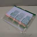 H4D Budget Envelopes for Cash System, Bill Bags, Small Plastic Receipt Holder Organizer, Pastel Colors, 9x5 Inch, 6 Pack (1 Set)