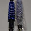 10L0L Golf Cart Front Rear Shock Absorber Set Coil Over Heavy Duty Shock Absorber Bolt Fits EZGO Medalist/TXT 1994+ Newer Gas or Electric, Replaces Part 70928-G01 76418-G01 (2 Pack) (Blue (without Extension Rod))