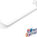UPGRADED 240535101 Refrigerator Door Rack Replacement Retainer Bar Compatible with Frigidaire Kenmore Refrigerator Door Shelf Replacement Parts AP3214801, AH735091, FRT15HB3JW3, FFTR1513LW0 Door Rack